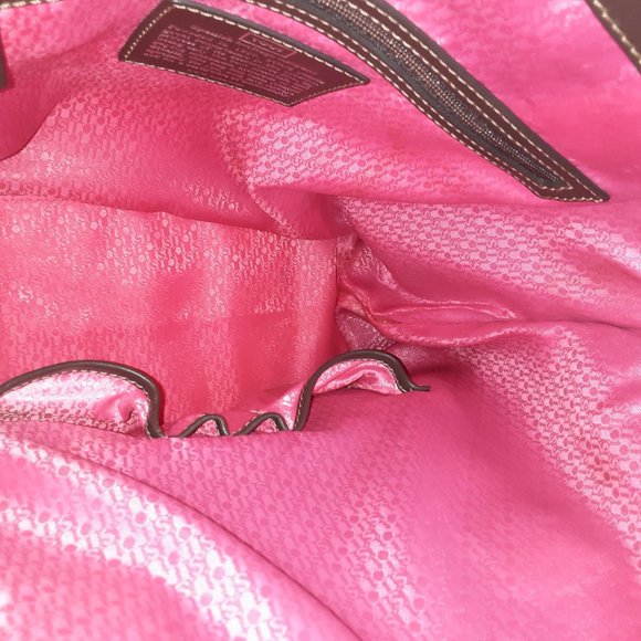 Tous black and brown alligator print leather tote shoulder bag - Picture 10 of 14